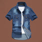 🎉 2026 Sale — Over 19,000 Sold!💞 Men's Washed Denim Shirt – Classic Style, All-Day Comfort 👕