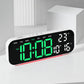 📢📢55% OFF !! ⏰⌚️LED Display Digital Alarm Clock with Date Temp Weekday