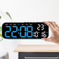 📢📢55% OFF !! ⏰⌚️LED Display Digital Alarm Clock with Date Temp Weekday