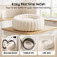 🐾2026 HOT SALE 52000+ Sold 50% OFF!🔥💥Cloud-Like Ultra Soft Plush Round Calming Pet Bed, Raised Rim Donut Cat Dog Bed, Joint Relief Warm Cozy Washable Pet Sleeping Cushion