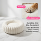 🐾2026 HOT SALE 52000+ Sold 50% OFF!🔥💥Cloud-Like Ultra Soft Plush Round Calming Pet Bed, Raised Rim Donut Cat Dog Bed, Joint Relief Warm Cozy Washable Pet Sleeping Cushion