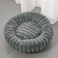 🐾2026 HOT SALE 52000+ Sold 50% OFF!🔥💥Cloud-Like Ultra Soft Plush Round Calming Pet Bed, Raised Rim Donut Cat Dog Bed, Joint Relief Warm Cozy Washable Pet Sleeping Cushion