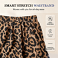 Women's Leopard Print High Split Maxi Skirt