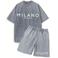 👕🩳 Men's Casual T-Shirt and Shorts Set – 50% OFF! Relaxed fit, breathable, perfect for summer days & lounging. 🔥☀️
