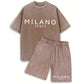 👕🩳 Men's Casual T-Shirt and Shorts Set – 50% OFF! Relaxed fit, breathable, perfect for summer days & lounging. 🔥☀️