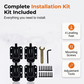 Heavy-Duty Adjustable Furniture Levelers Set