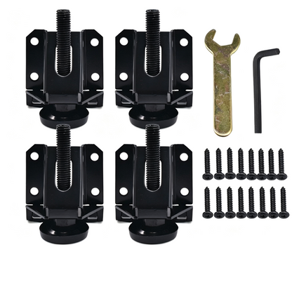 Heavy-Duty Adjustable Furniture Levelers Set
