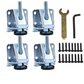 Heavy-Duty Adjustable Furniture Levelers Set