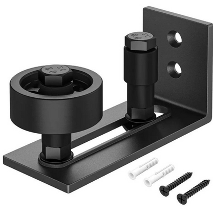 🚪 50% OFF NOW! 🔧 Wall Mounted Floor Guide – Adjustable Roller, Silent Glide & Heavy-Duty 🏠