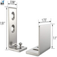 🚪 50% OFF NOW! 🔧 Wall Mounted Floor Guide – Adjustable Roller, Silent Glide & Heavy-Duty 🏠