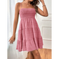 💙👗 50% OFF＆TODAY ONLY! Sleeveless Smocked Mini Dress