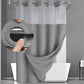 🔥Limited Special 50% OFF！🛁Easy installation, waterproof & privacy protection！🚿Waffle Pattern Shower Curtain