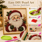 🔥🧘Relaxing & Beginner-Friendly - 🎨💎DIY Christmas Pearl Art Kit