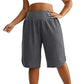 📢📢50% OFF !! ⏰Women's Casual Wide-Leg Knee-Length Shorts