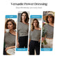 Women's Asymmetrical One-Shoulder Striped Crop Top