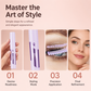 📱 Portable Heated Eyelash Curler with LED Digital Display — Rechargeable Electric Lash Curler