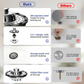 Stainless Steel Kitchen Sink Strainer
