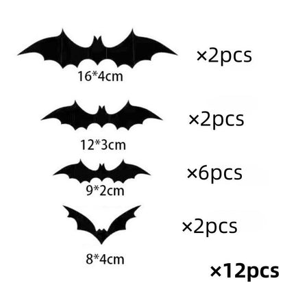 Halloween Bat Wall Sticker Decoration