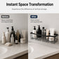 Drill-Free Bathroom Shelf Set