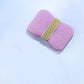 Exfoliating Honeycomb Bath Sponge with Hand Strap