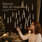 Magical Wand Remote Floating LED Taper Candles Set