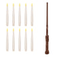 Magical Wand Remote Floating LED Taper Candles Set