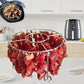 Stainless Steel Round Oven Grill with Skewer