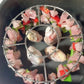 Stainless Steel Round Oven Grill with Skewer