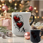 ❤️☕ 50% OFF! 🎁Color Changing Heart Handle Ceramic Mug – Heat-Activated Reveal & Elegant Heart-Shaped Handle – Perfect Valentine's Gift