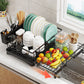 Extendable Over-the-Sink Dish Drying Rack