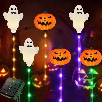 Waterproof Halloween Pumpkin Stake Lights 