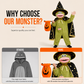 ✈ FREE UK DELIVERY🚀Funny Halloween Monster Costume Set