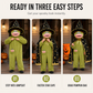 ✈ FREE UK DELIVERY🚀Funny Halloween Monster Costume Set