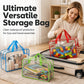 🧸 Toy chaos? One bag fixes it. Transparent PVC storage — keeps blocks, cars, and dolls organized and visible. 🚗