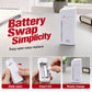 📢📢40% OFF !! ⏰Portable Emergency Phone Charger AA Battery Powered Power Bank with LED Flashlight