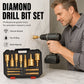 ⏳Time-Limited Special⏰12-Piece Dry Diamond Tile Hole Saw Kit (6-35mm)