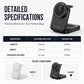 📢📢50% OFF !!⏰3 in 1 Foldable Wireless Charging Station 15W Fast Charger Desktop Stand