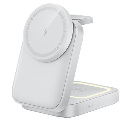 📢📢50% OFF !!⏰3 in 1 Foldable Wireless Charging Station 15W Fast Charger Desktop Stand