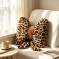 🐆🎀Leopard Print Bowknot Throw Pillow– Perfect for sofas, beds & boho decor ✨