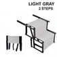 🐕 Portable Foldable Non-Slip Dog Car Stairs – 4-Step Heavy Duty Pet Steps