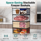Stackable Wire Freezer Organizer Baskets