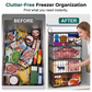 Stackable Wire Freezer Organizer Baskets