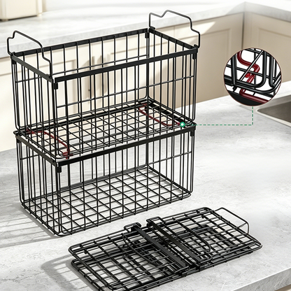Stackable Wire Freezer Organizer Baskets