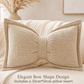 🎀Soft Chenille Bow-Shaped Throw Pillow