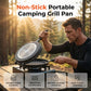 Portable Easy-Clean Cassette Stove BBQ Grill Pan