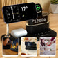 🔋 50% OFF NOW! ⏰ 3-in-1 Wireless Charging Station – Charges Phone, Watch & Earbuds – Built-in Alarm Clock & RGB Light 🌙