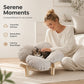 🌼 LIMITED-TIME 50% OFF! 🐾 Elevated Petal Shaped Wooden Pet Bed with Cushion – Orthopedic Support, Breathable Design & Durable Solid Wood – A Cozy Retreat for Your Furry Friend ✨