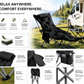 ✨ 50% OFF! Portable, Adjustable Folding Chair for Outdoor Use — Lightweight, Sturdy & Versatile 🪑🏕️ (Buy 2 & Save £5!)
