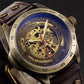 ⌚ 50% OFF NOW! 🕰️ Retro Mechanical Watch – Automatic Movement, Dual-Choice Strap (Steel/Leather) – Vintage Style, Modern Precision ✨