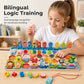 Wooden Number Alphabet Puzzle for Kids